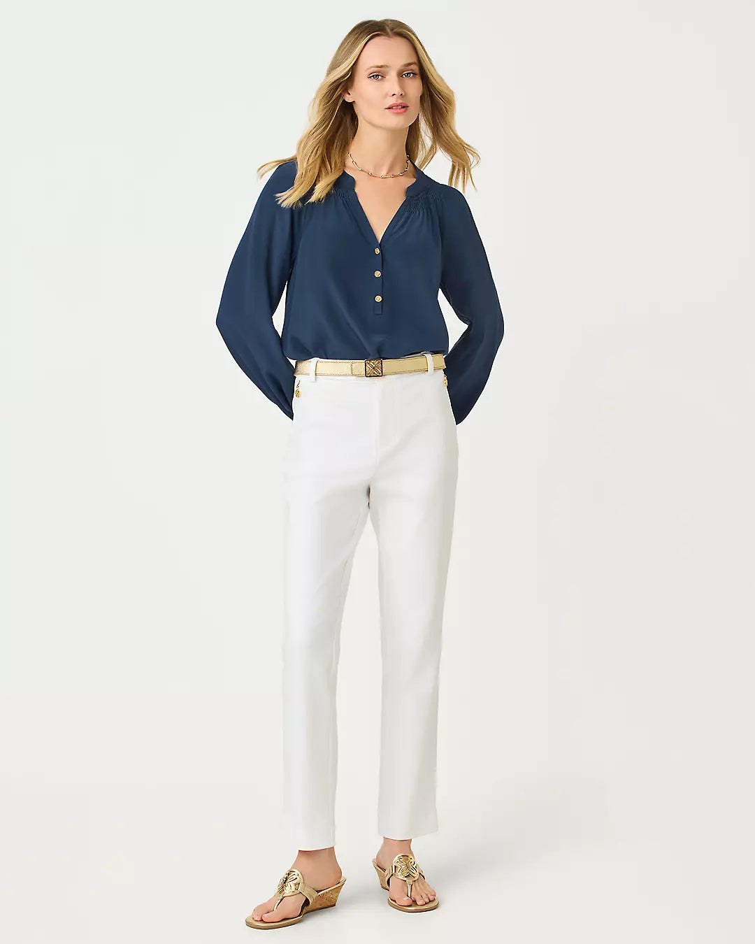Pantalón de tiro alto