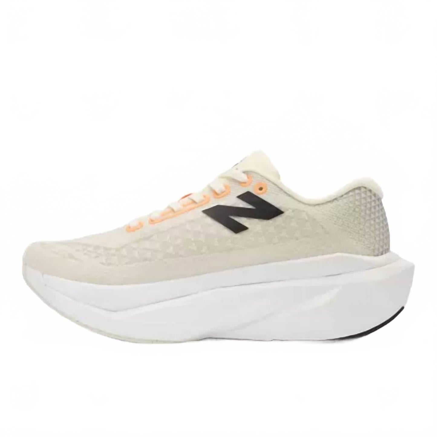 Tenis de hombre color naranja y beige