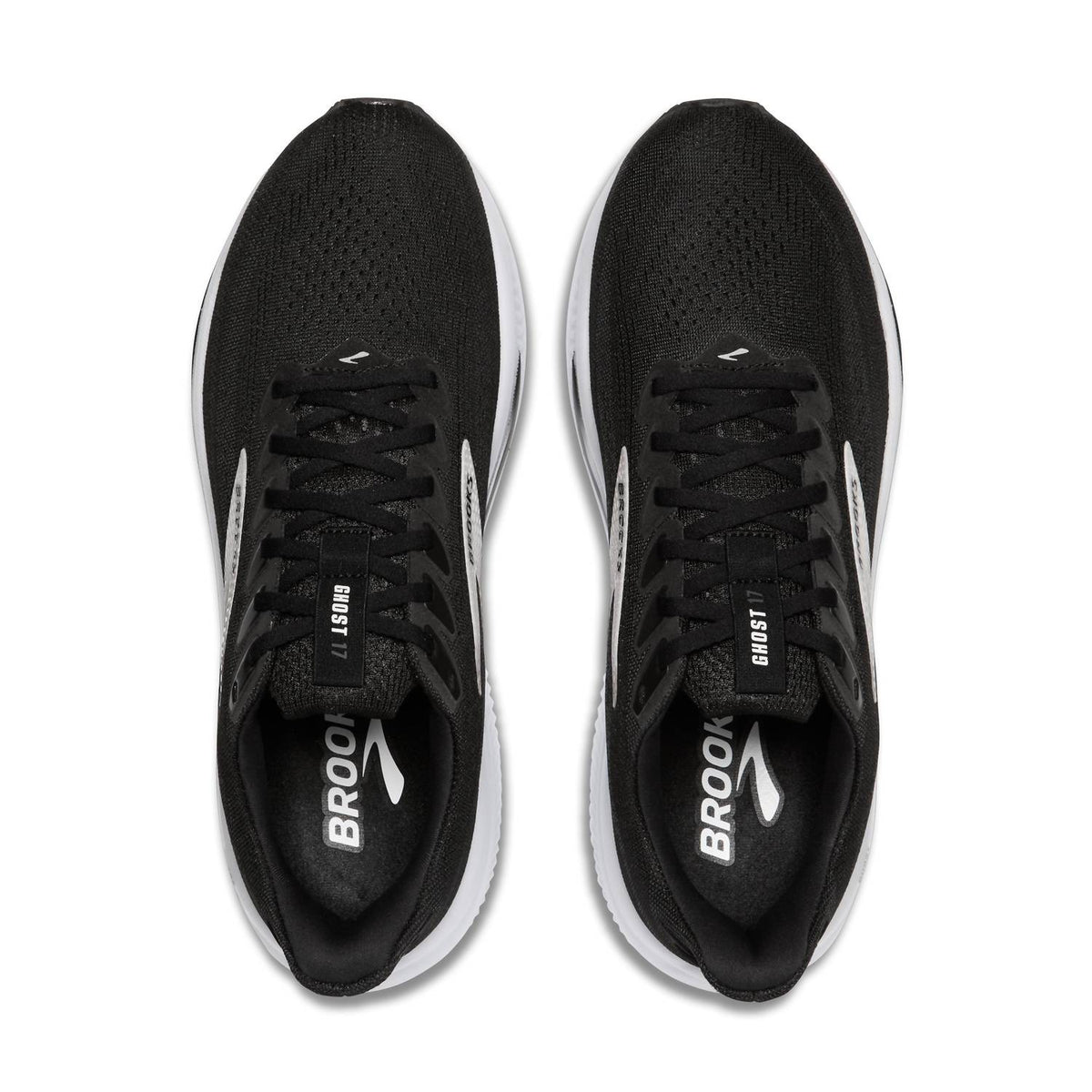 Tenis para correr de hombre color negro y blanco