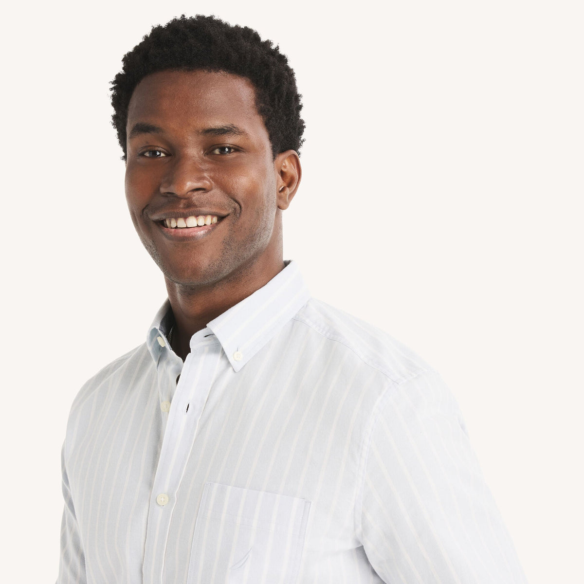 Camisa de hombre a rayas