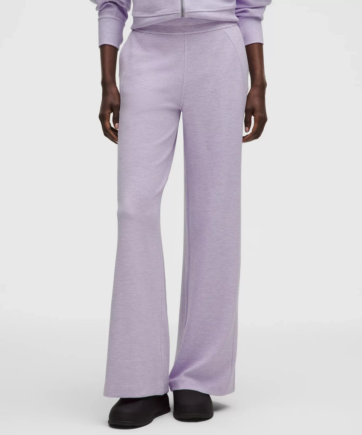 Pantalón de pierna ancha de tiro medio