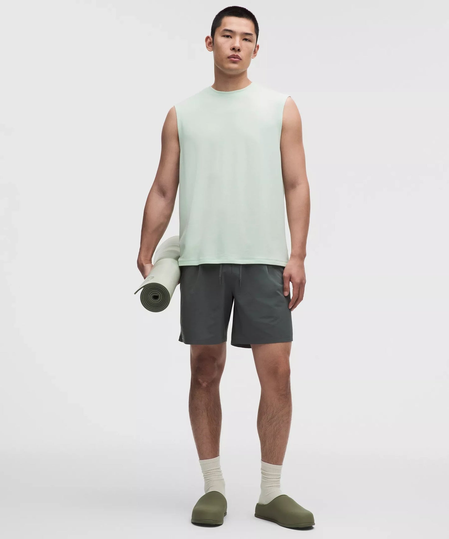 Camisa sin mangas de corte amplio