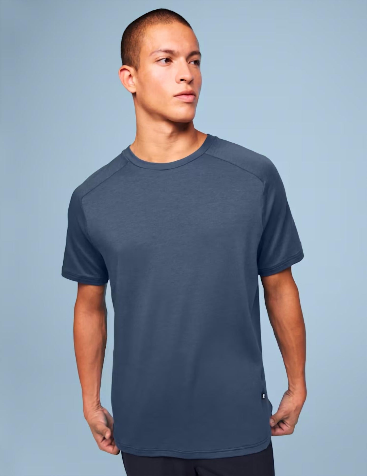 Camiseta de hombre de mezclilla