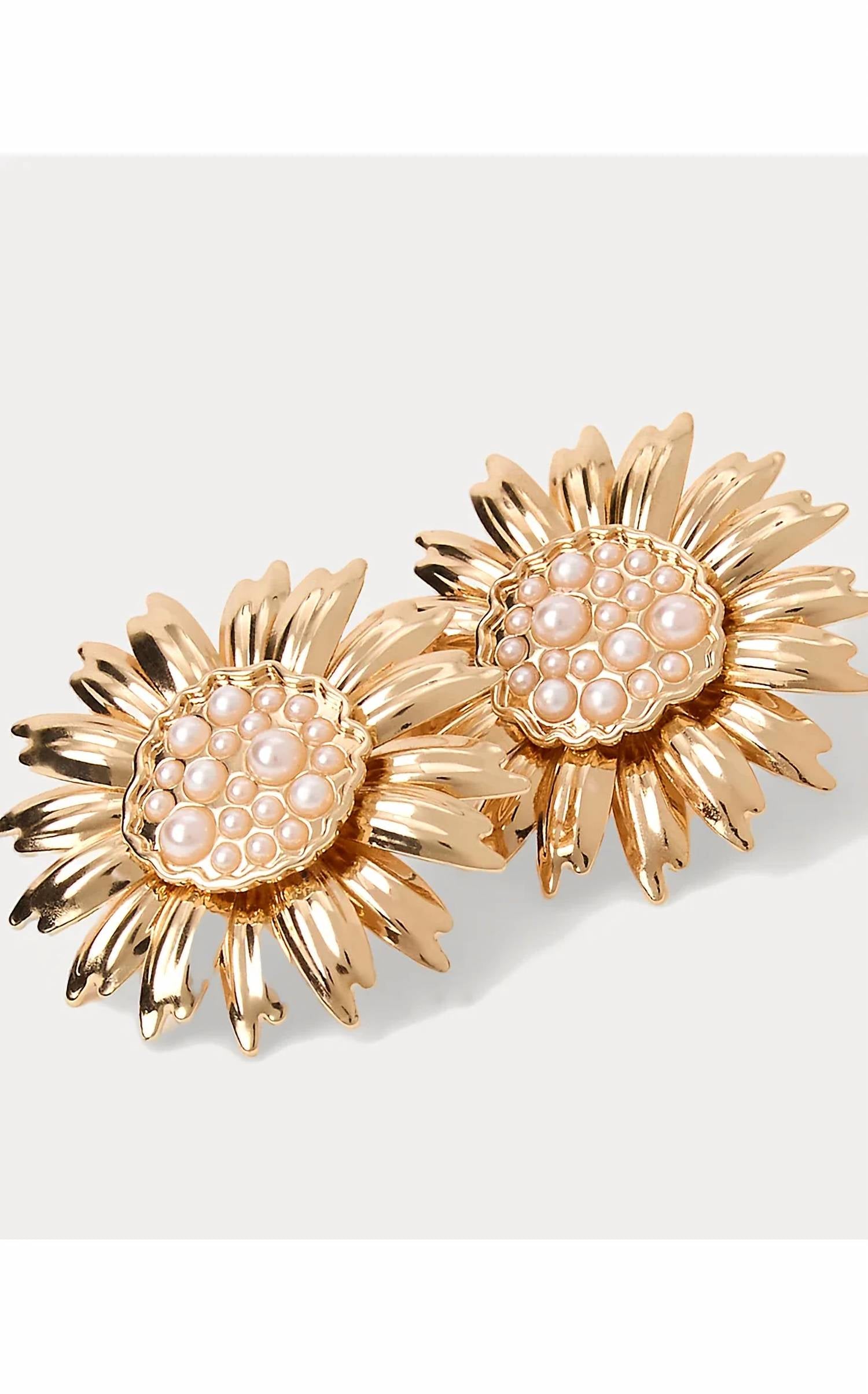 Aretes color dorado