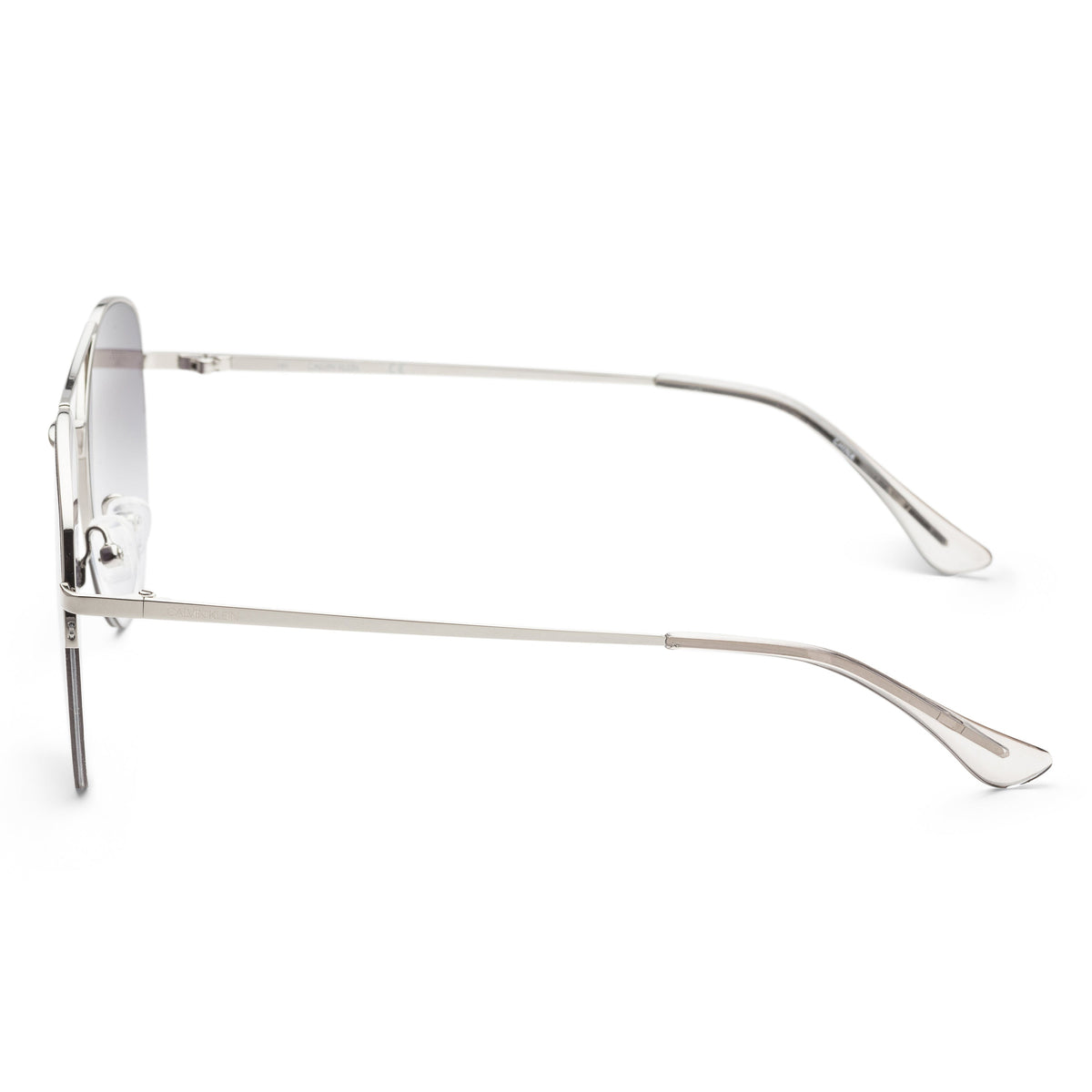 Gafas de sol de hombre 57 mm color plateado