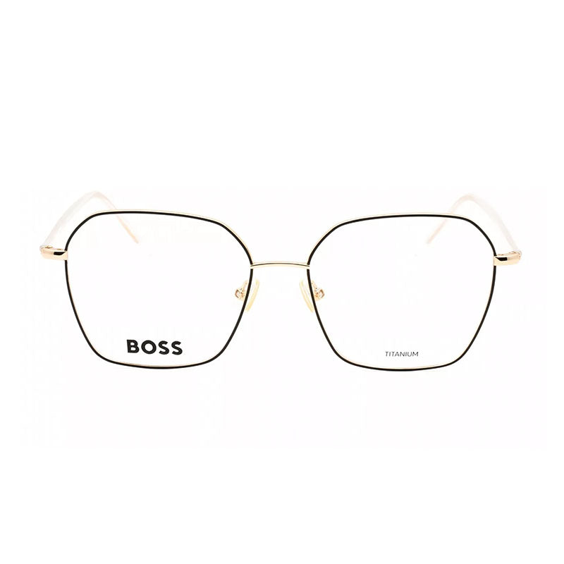 Gafas 54 mm color negro y dorado