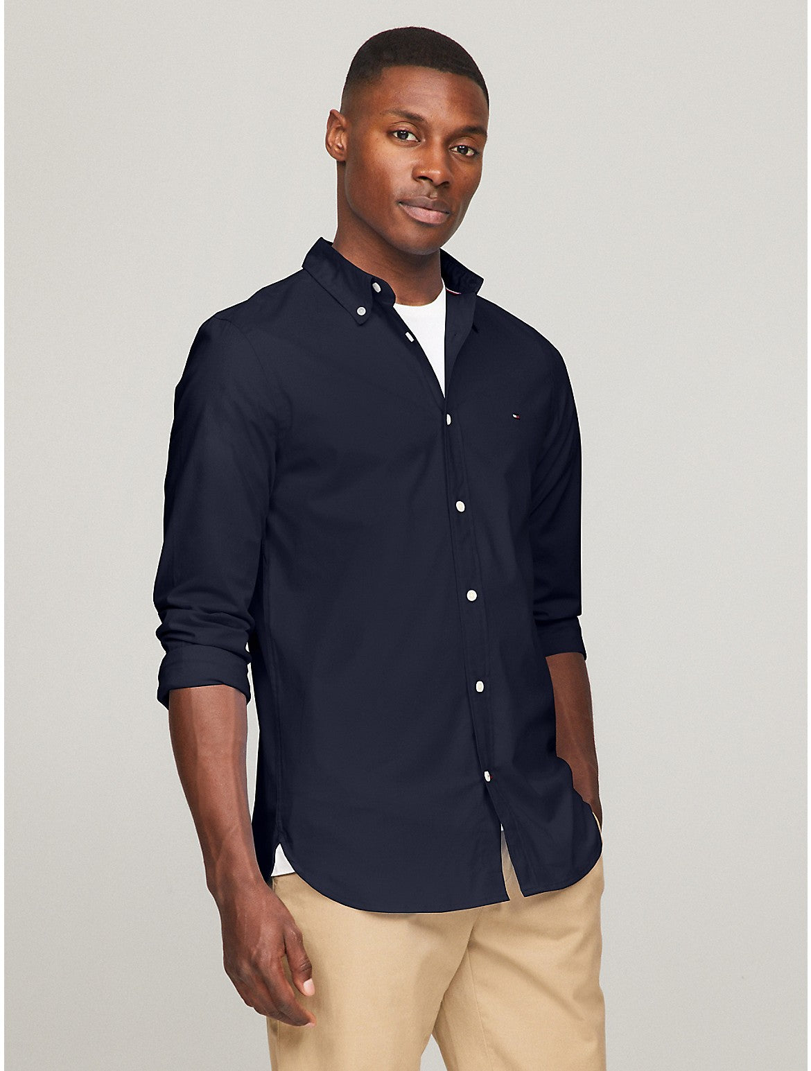 Camisa de hombre de corte ajustado