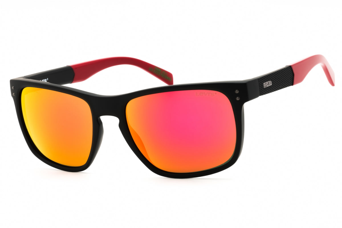 Gafas color negro y rojo