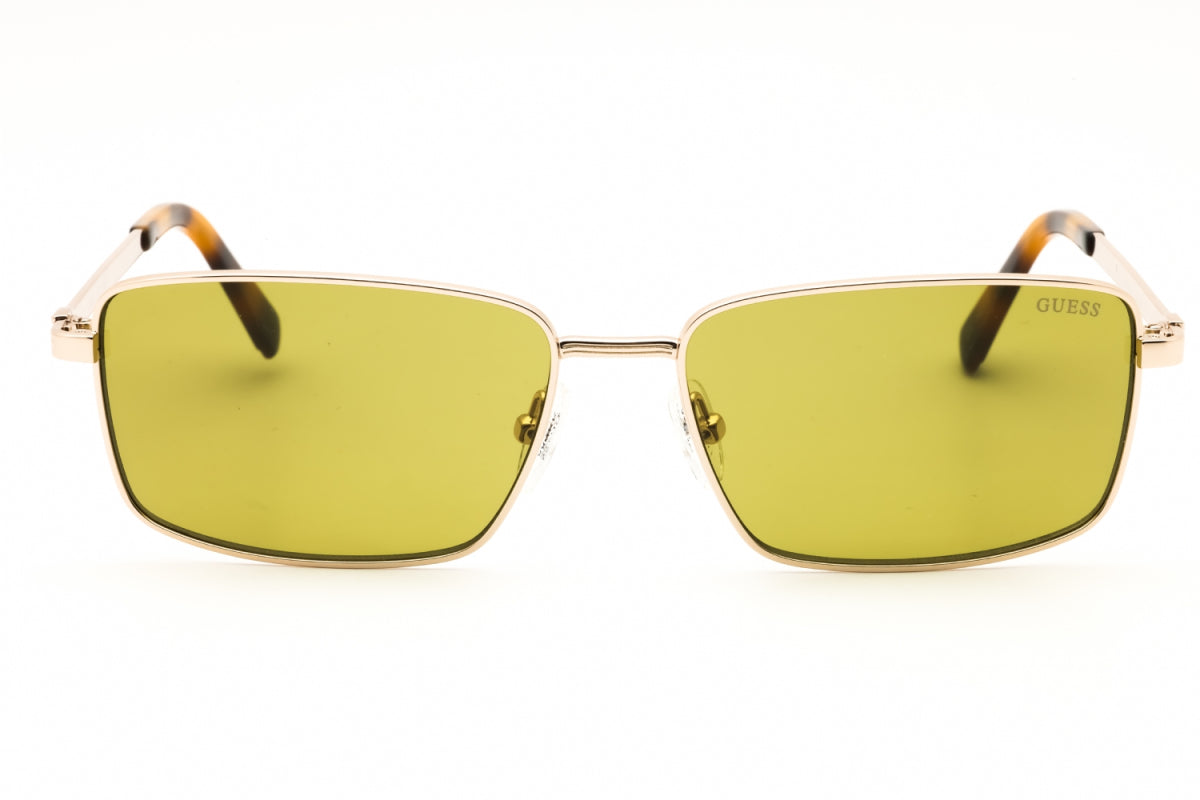 Gafas color verde y dorado