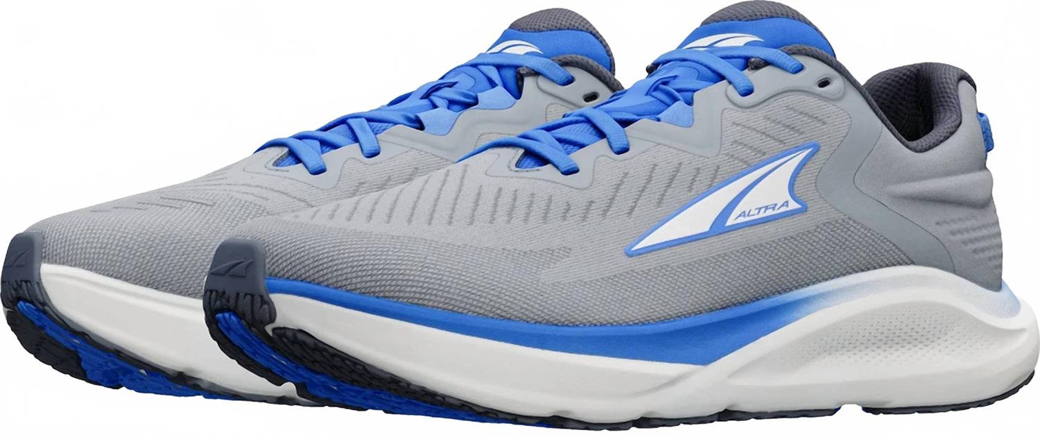 Tenis para correr de hombre color azul y gris