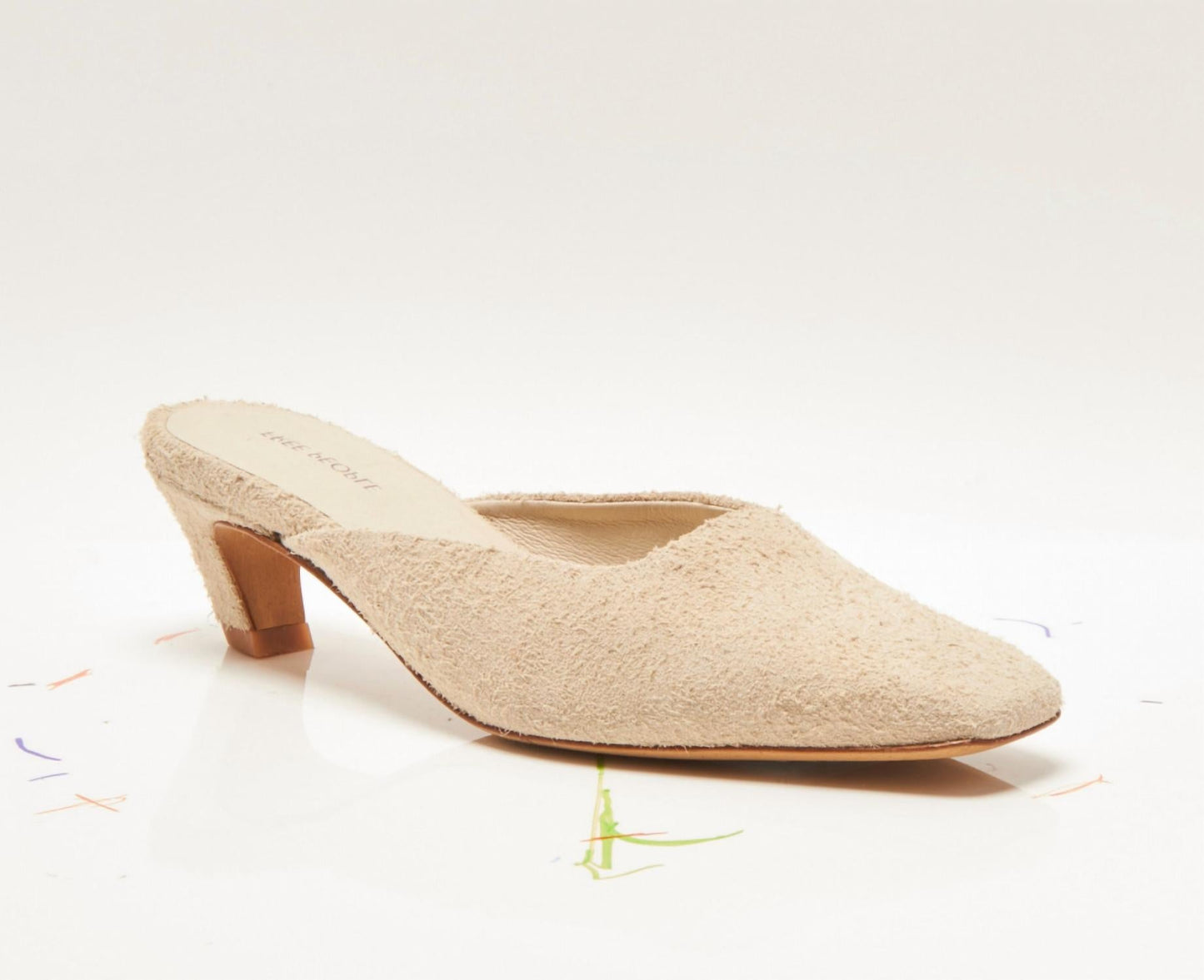 Tacones de mujer de gamuza