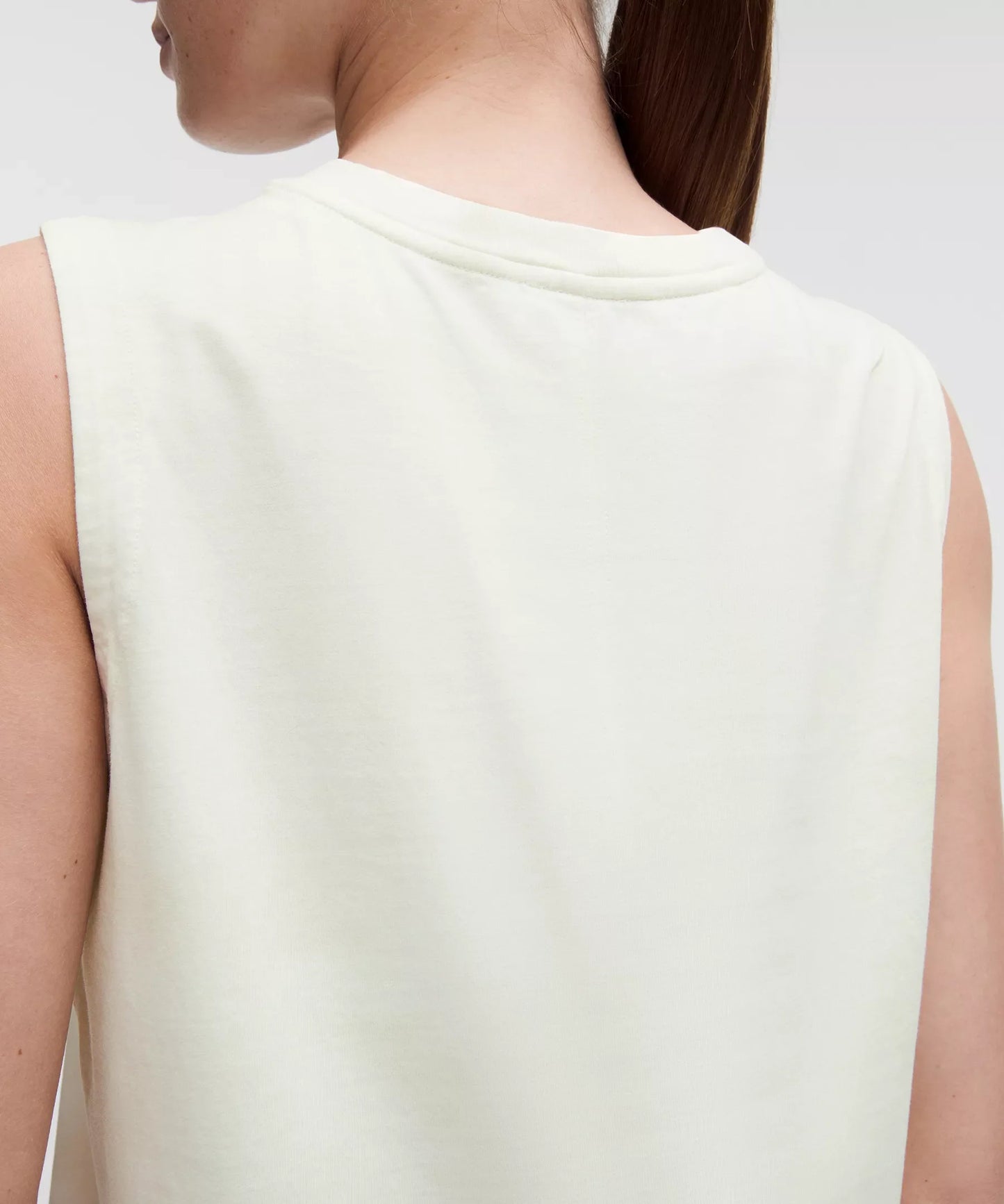 Camiseta sin mangas de algodón