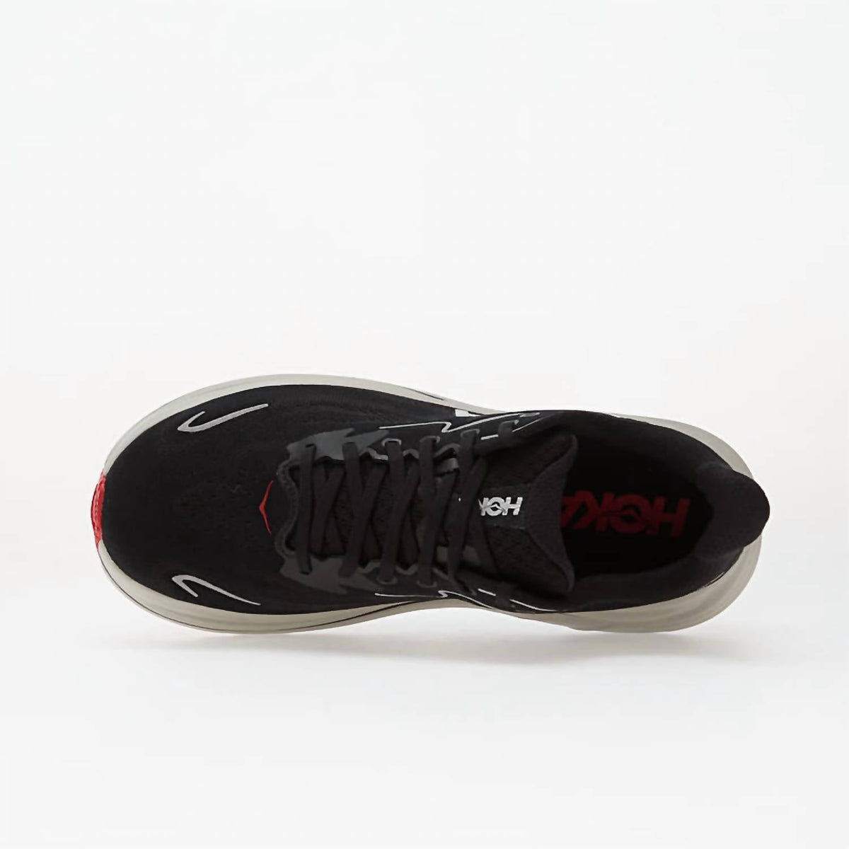 Tenis para correr de hombre color negro y plateado