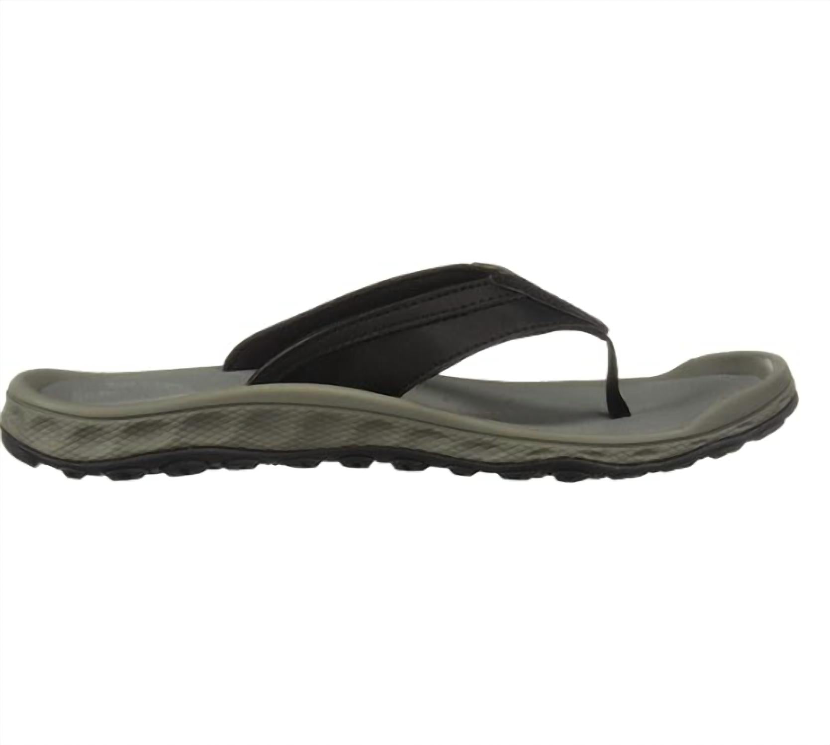 Sandalias de hombre color negro