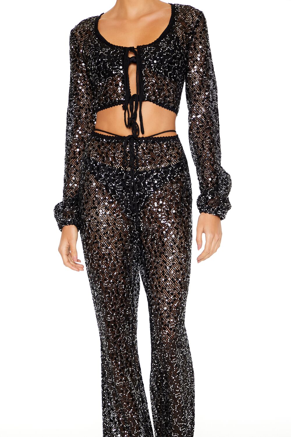 Pantalón con lentejuelas