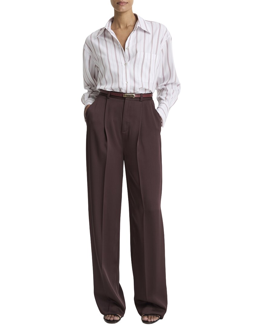 Camisa de corte amplio a rayas