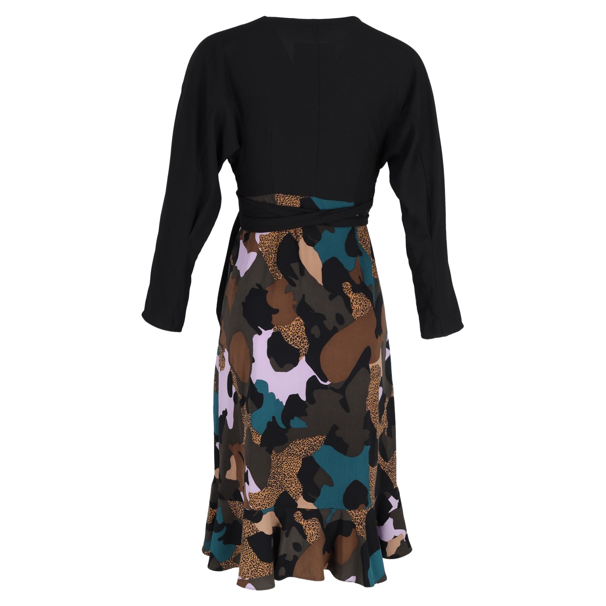 Vestido con estampado multicolor