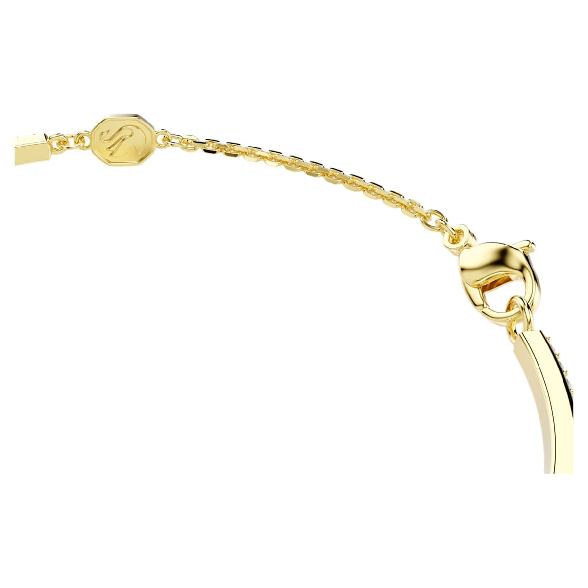 Pulsera color blanco y dorado
