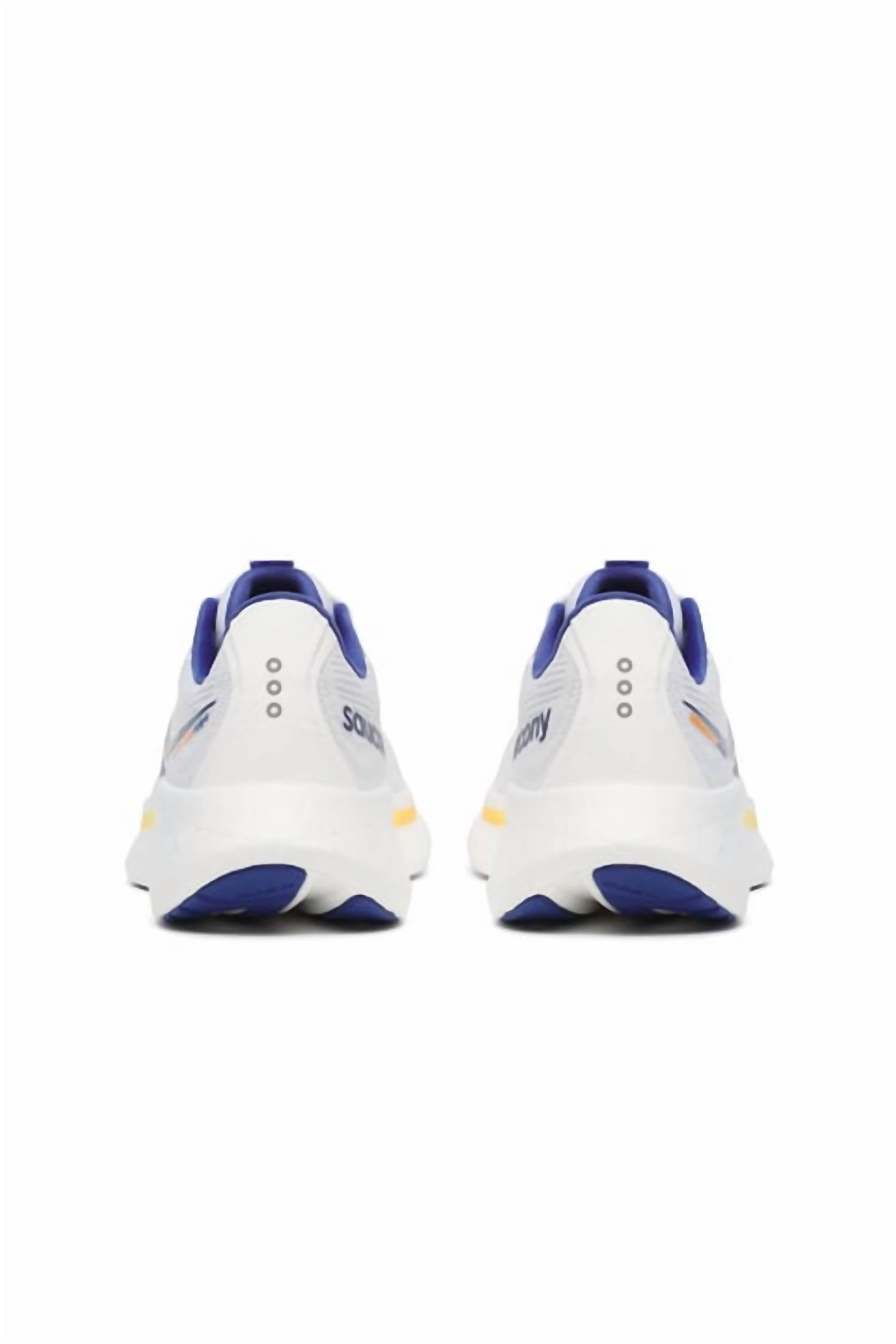 Tenis para correr de hombre color blanco