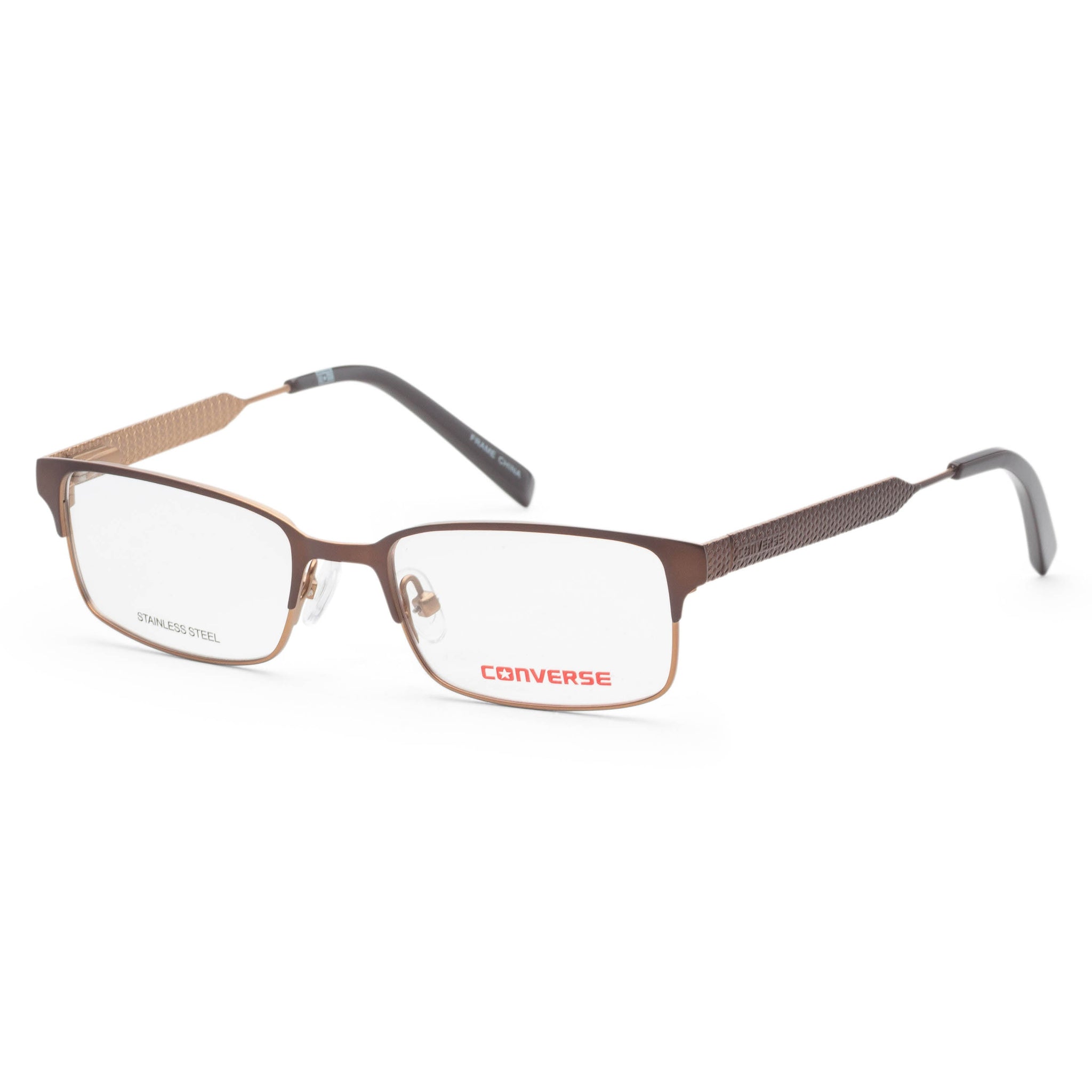 Montura para gafas unisex 46 mm color dorado