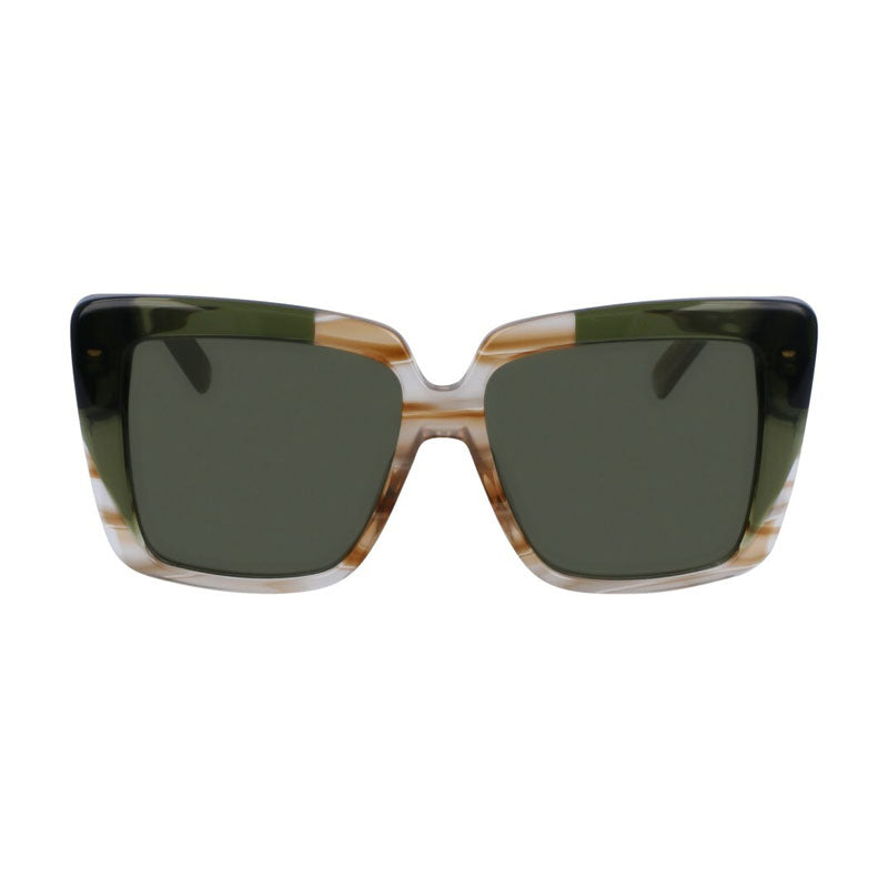 Gafas color verde y caqui
