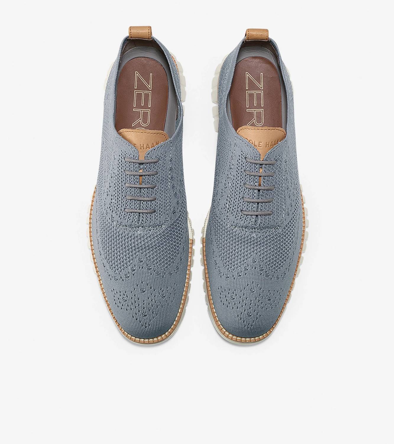 Zapatos de cordones de hombre color marfil