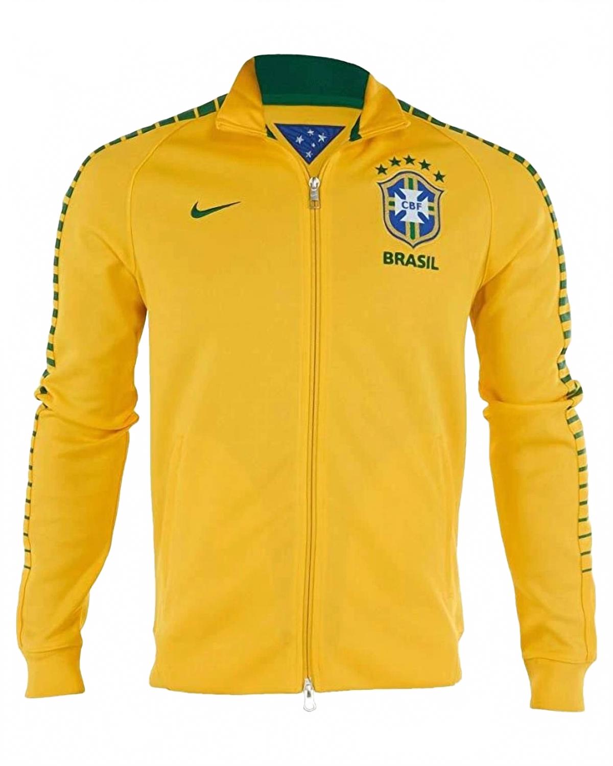 Chaqueta de hombre color blanco y azul y verde