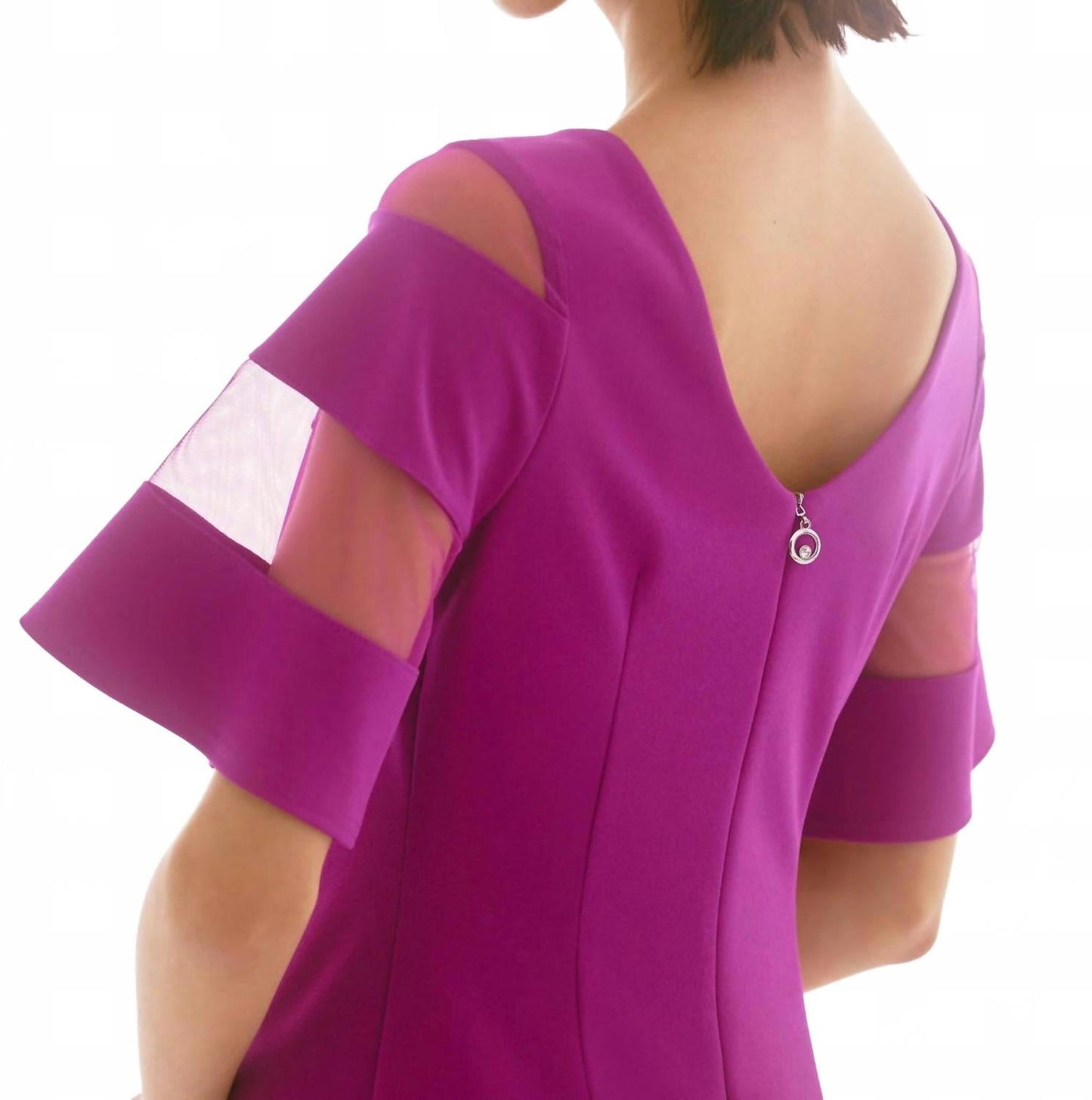 Vestido color violeta