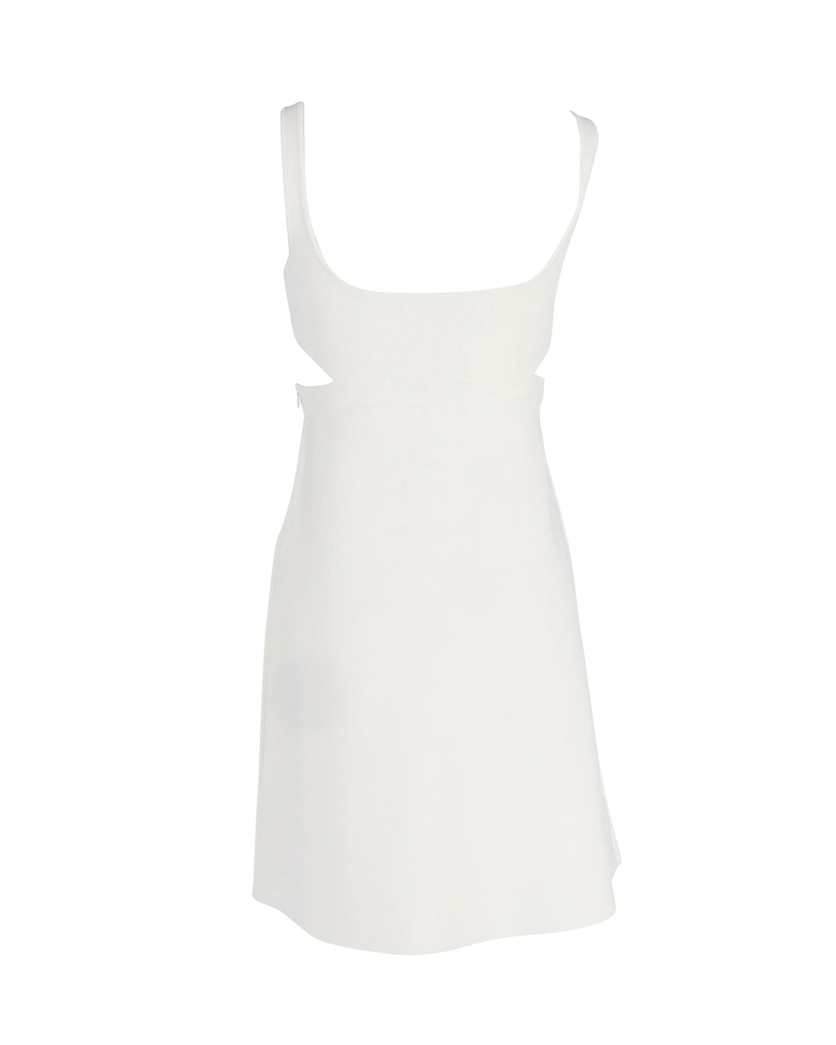 Vestido corto color blanco