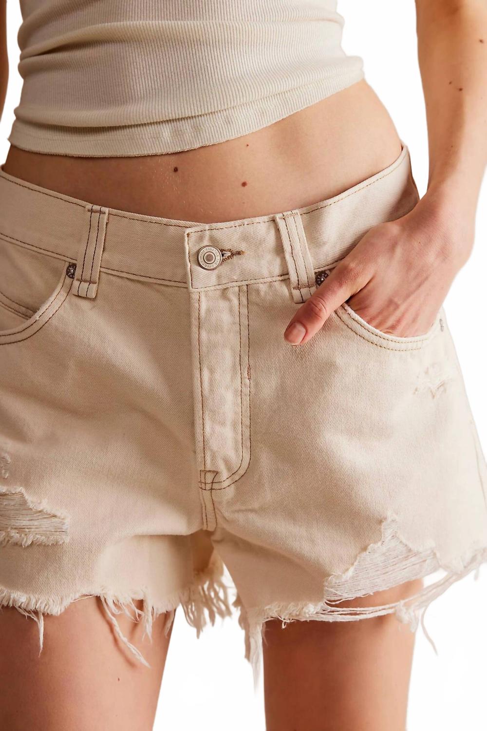 Short de mezclilla
