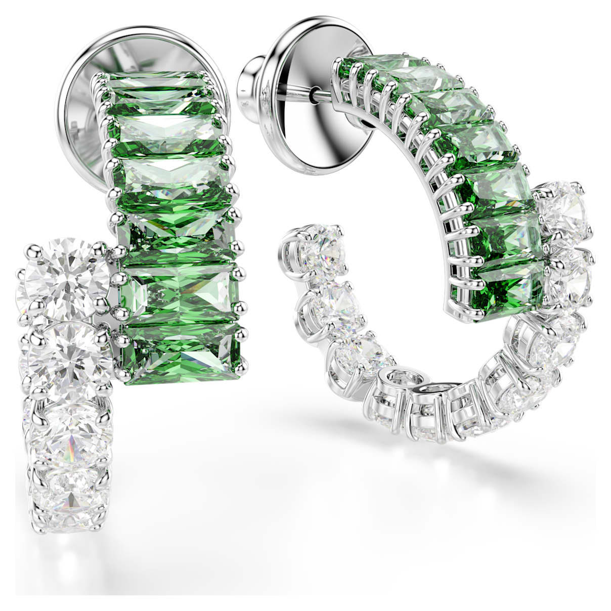 Aretes color verde