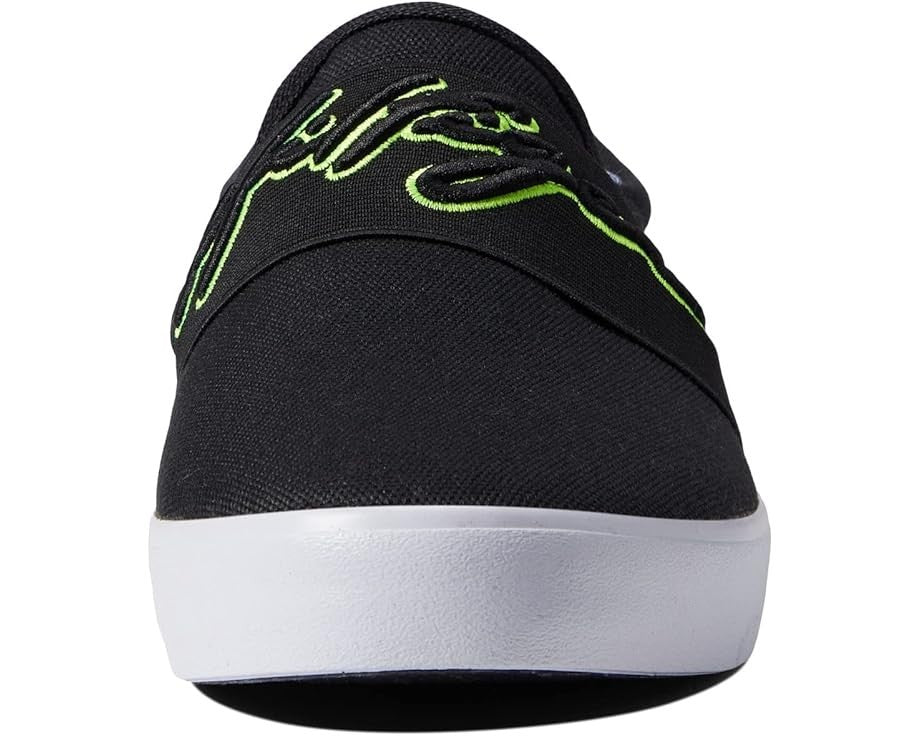 Tenis sin cordones color negro