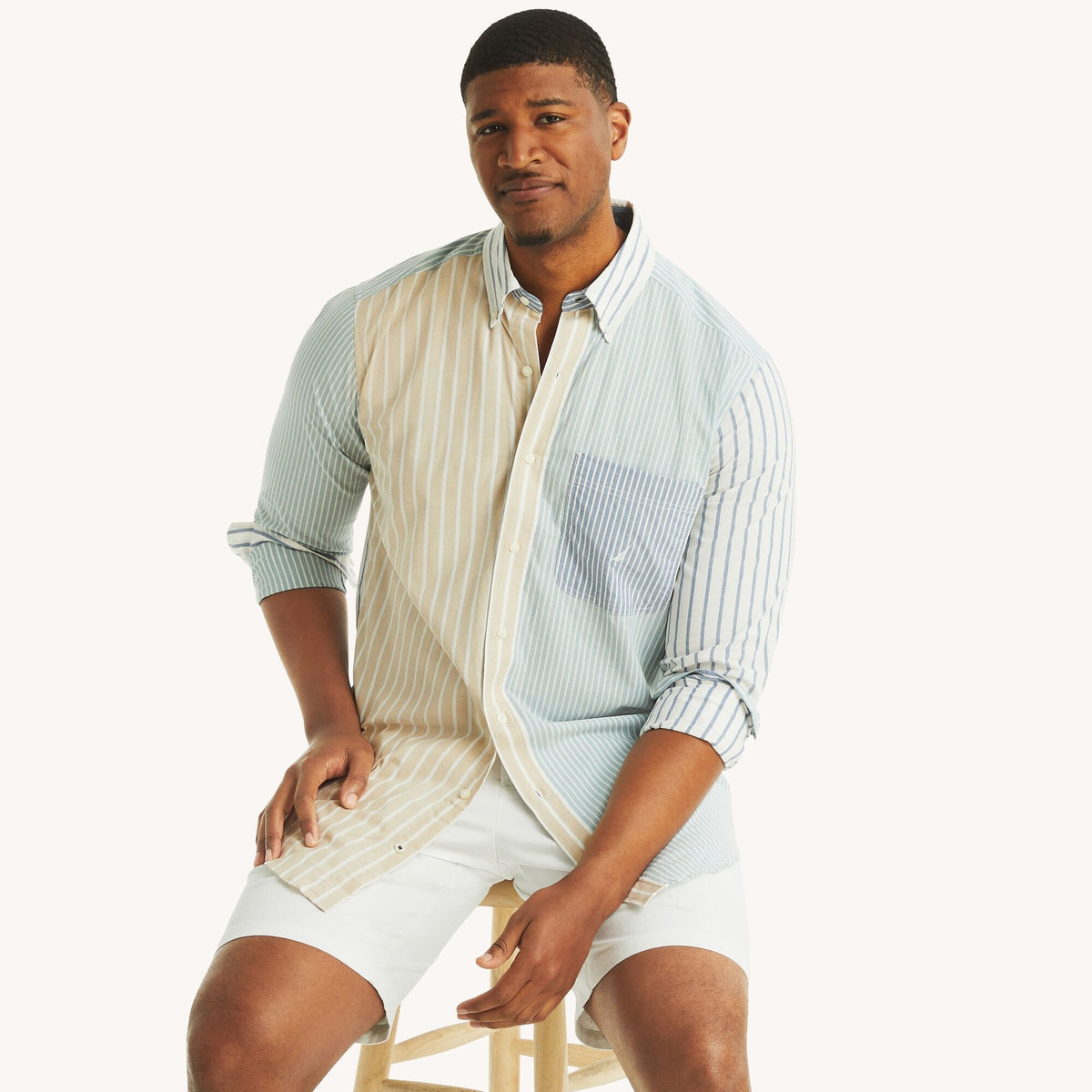 Camisa de hombre a rayas