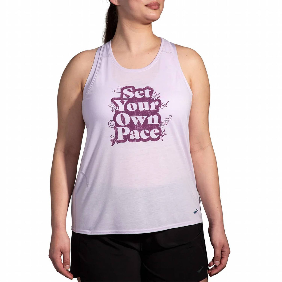 Camiseta sin mangas color violeta