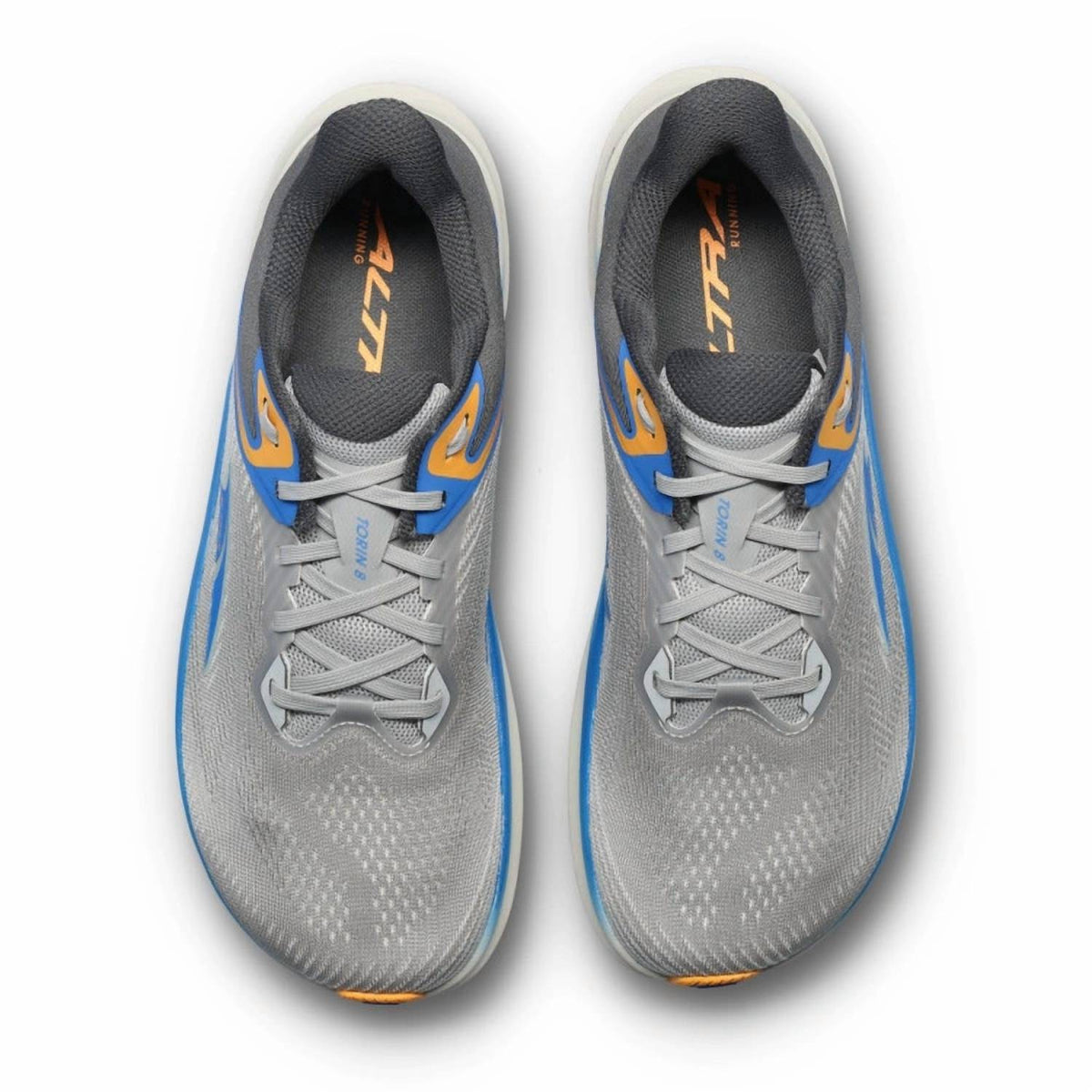 Zapatos de hombre color gris oscuro y azul