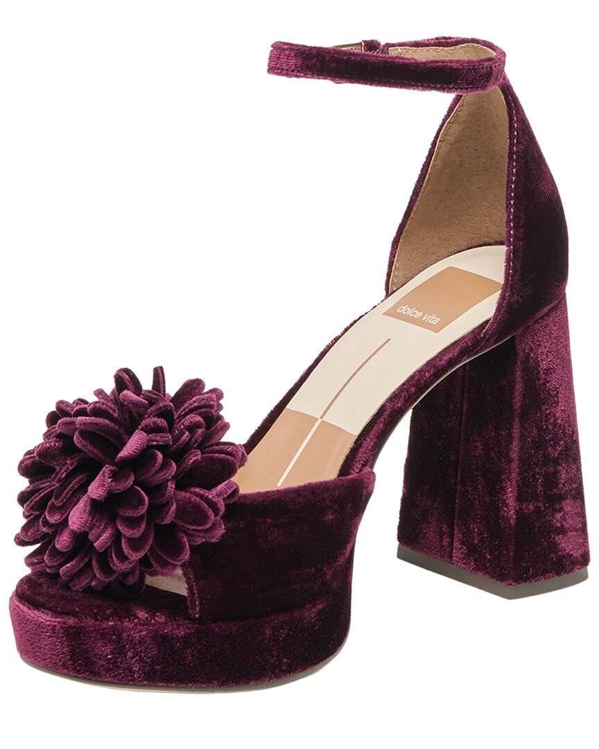 Tacones de terciopelo