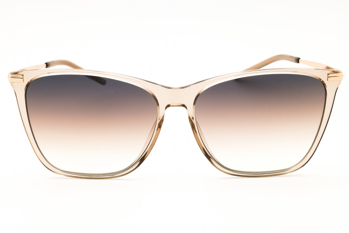 Gafas color gris y café y beige