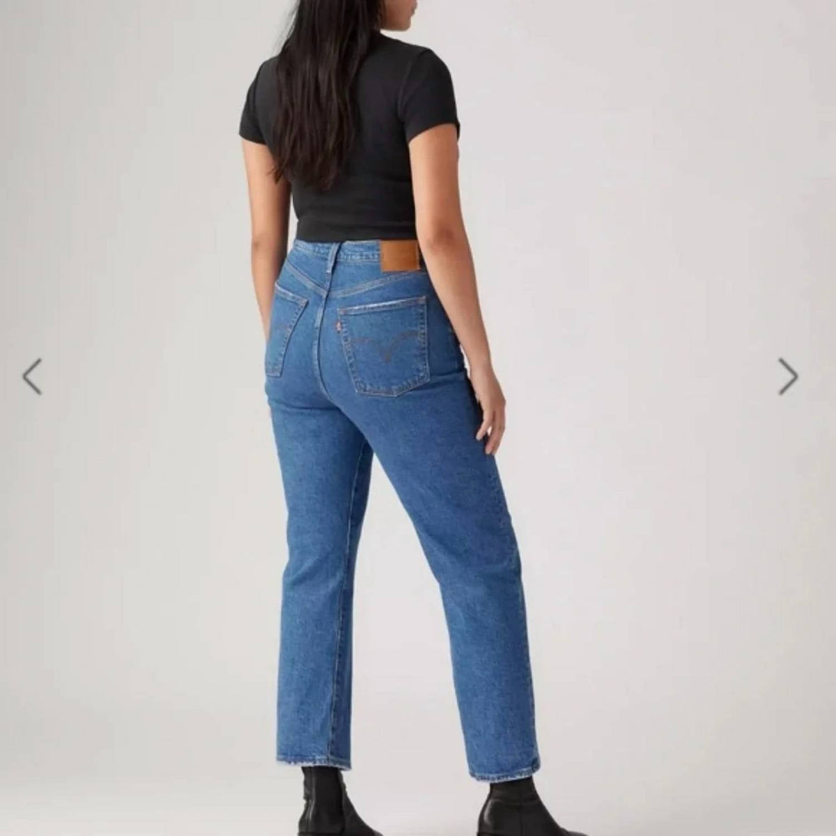 Jean color azul