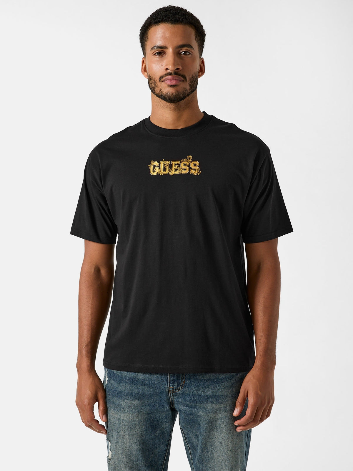 Camiseta con cuello redondo