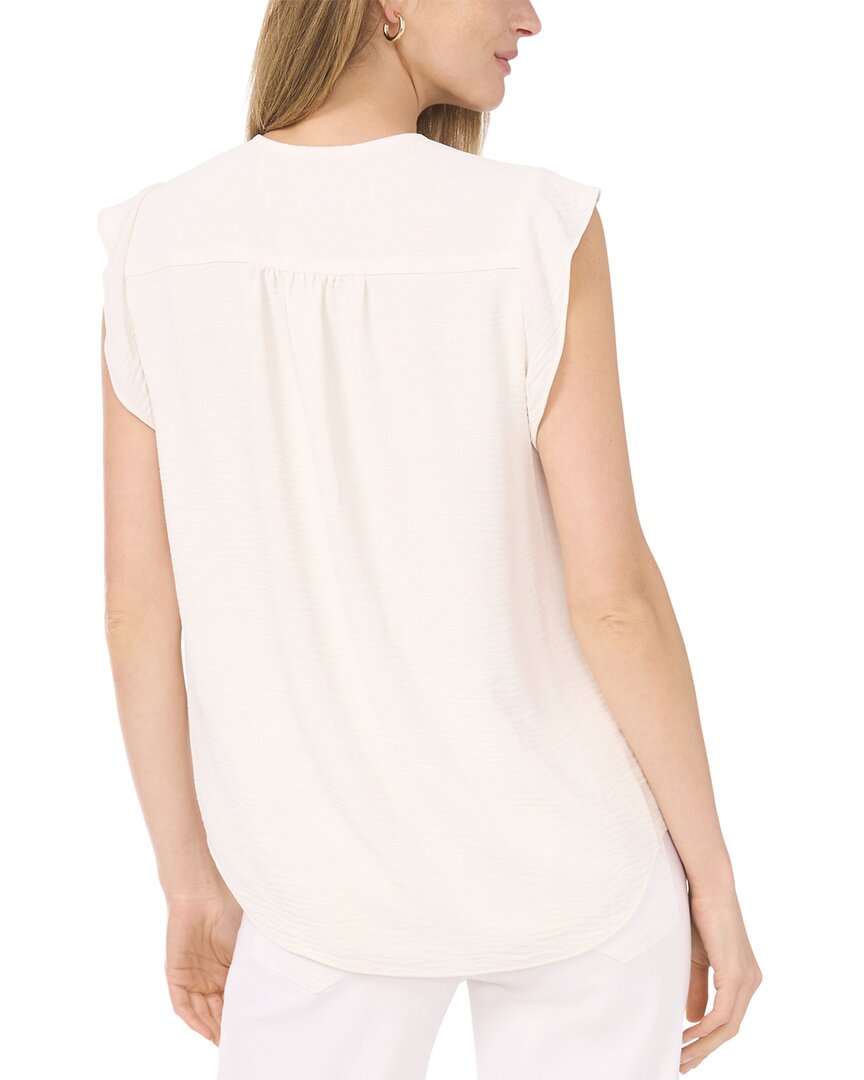 Blusa con cuello en V con boleros