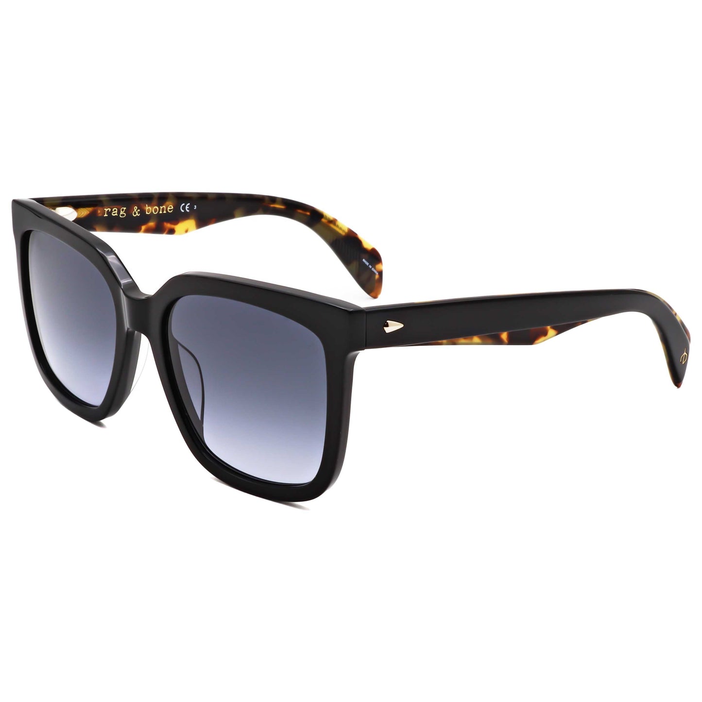 Gafas de sol de mujer 56 mm color negro