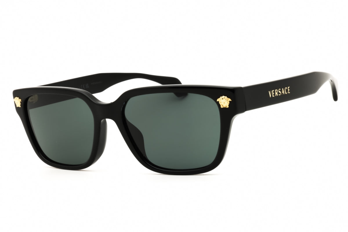 Gafas color gris oscuro y negro
