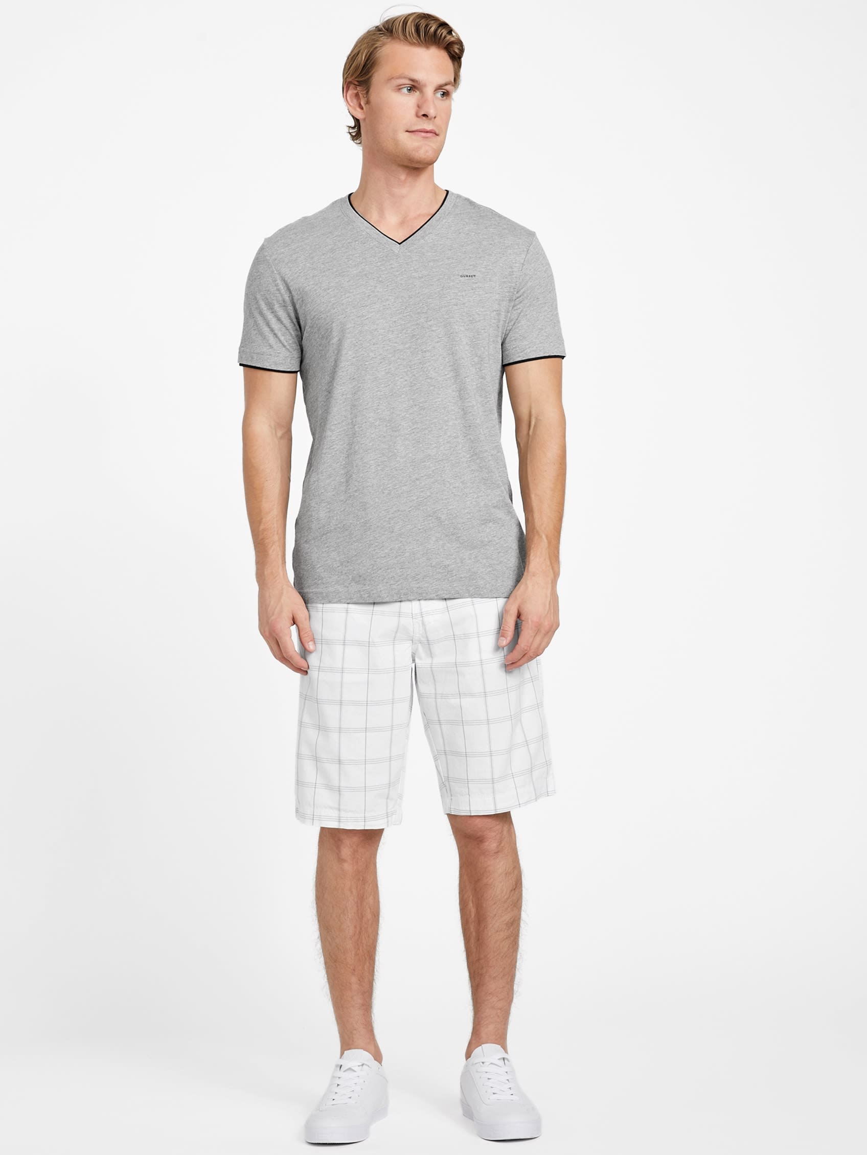 Short a cuadros