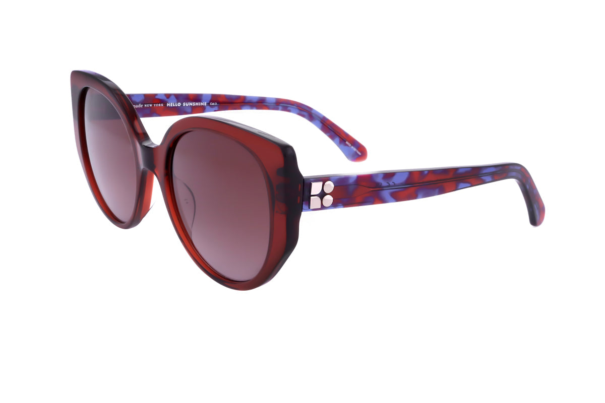 Gafas color rosado y rojo