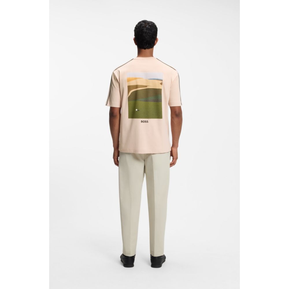 Camiseta de algodón con estampado