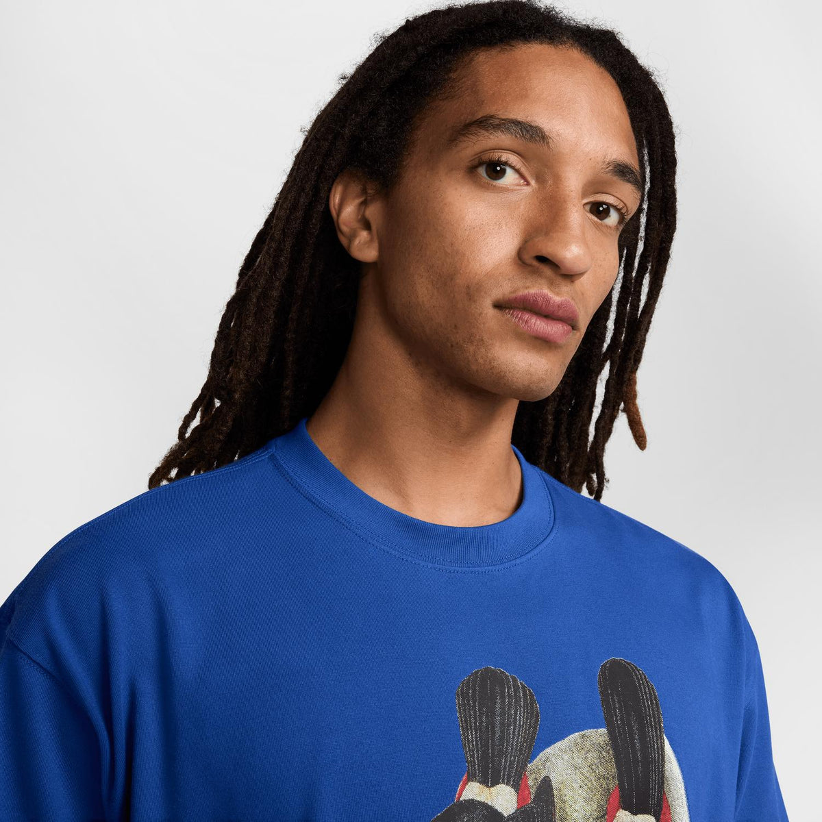 Top de hombre color azul