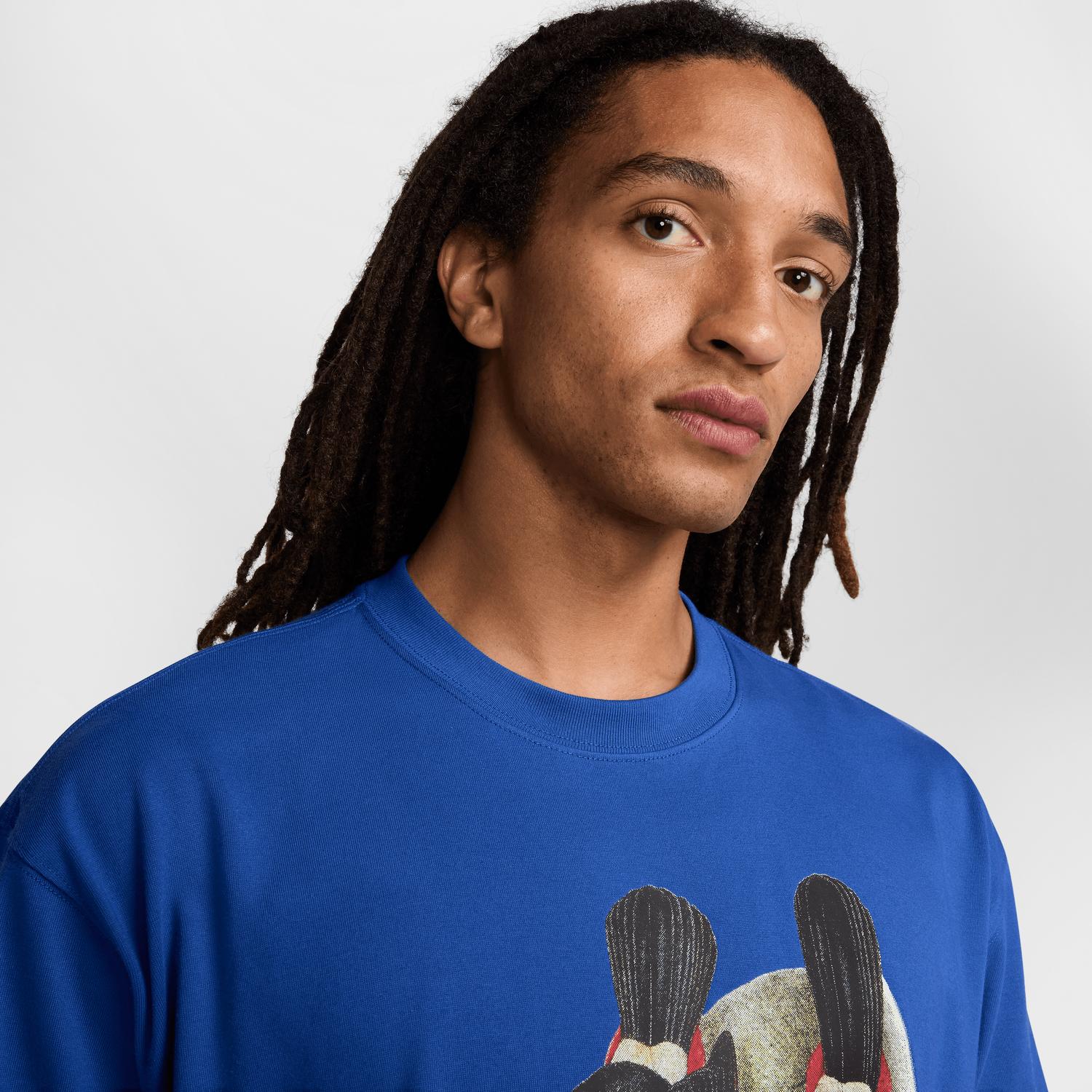 Top de hombre color azul