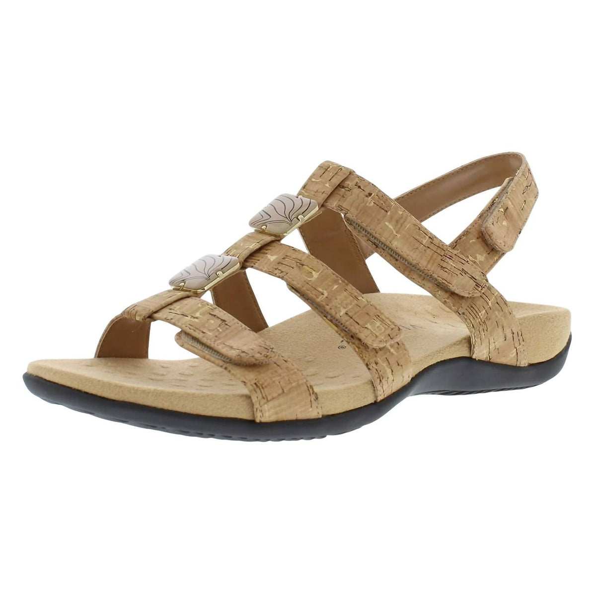 Sandalias de mujer color dorado