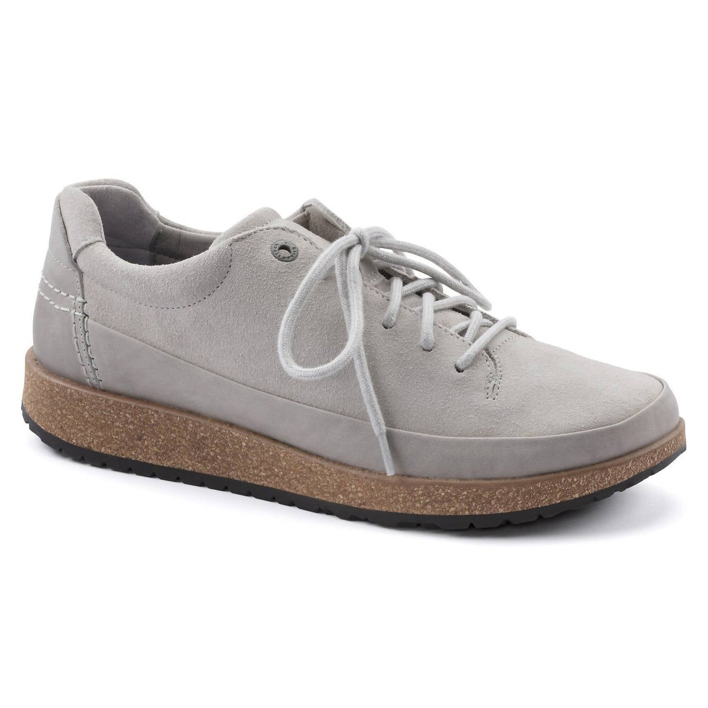 Tenis de mujer de cuero color gris