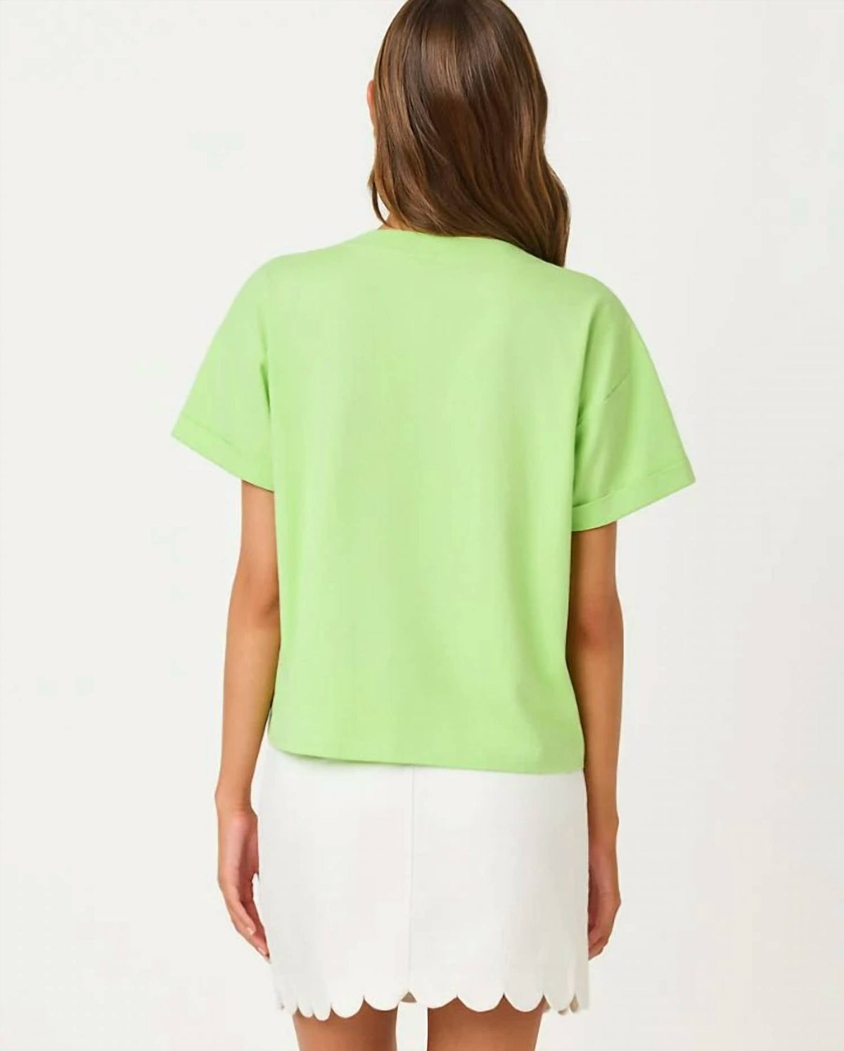 Top color verde